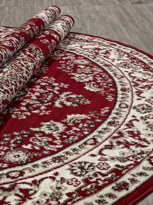 Ковер D285 - RED - Овал - коллекция GAVANA