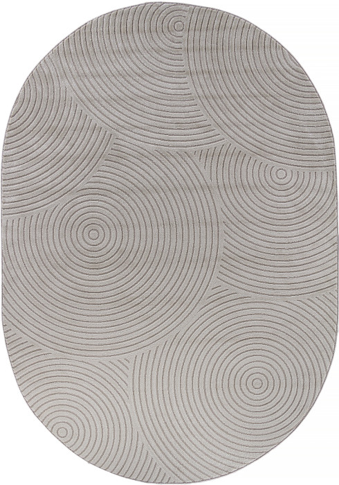 Ковер F410 - LIGHT CREAM - Овал - коллекция DIOS