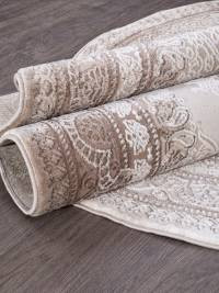 Ковер ARMINA ( АРМИНА ) 03704A - BROWN / BROWN ( Овал )