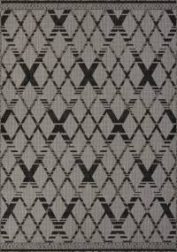 Ковер KAIR ( КАИР) S135 - BLACK-GRAY