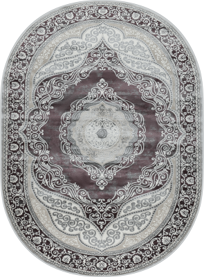 Ковер 36868J oval L.GREY / LILA