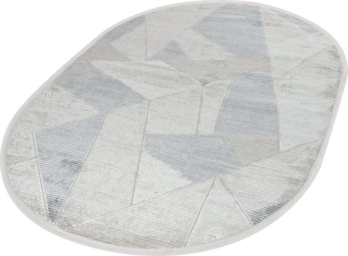 Ковер 39880A oval BLUE / CREAM