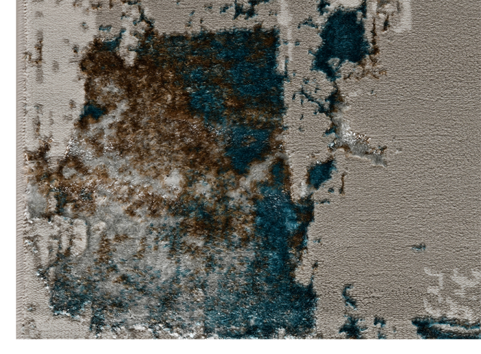 Ковер 40836A stan BLUE FLS / BEIGE COK