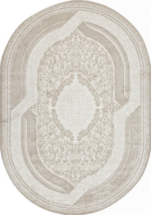 Ковер 04088A - BROWN / BROWN - Овал - коллекция ARMINA