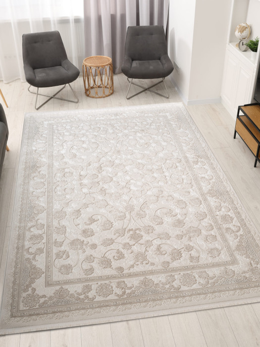 Ковер 27386A - BEIGE / D.BEIGE - Прямоугольник - коллекция MARDIN