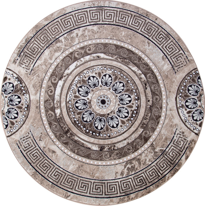 Ковер d300 - BROWN - Круг - коллекция VALENCIA DELUXE