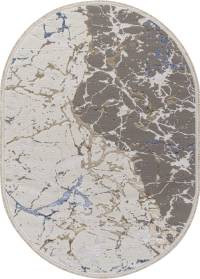 Ковер MOSSO ( МОССО ) 27231 - GRY / BLUE ( Овал )