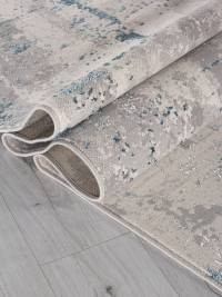 Ковер LIMAN ( ЛИМАН ) F169 - CREAM-D. BLUE