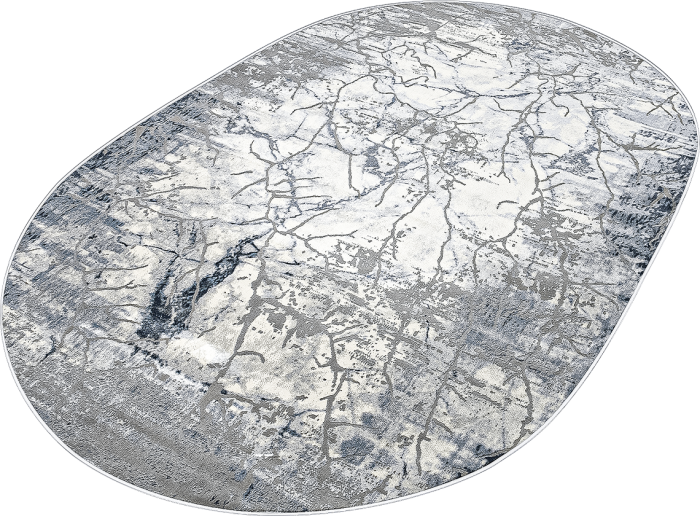 Ковер 37941A oval BLUE / L.GREY