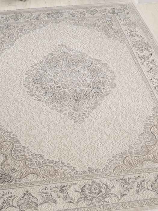 Ковер 27387B - BEIGE / GRAY - Прямоугольник - коллекция MARDIN