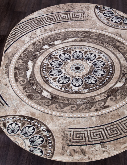 Ковер d300 - BROWN - Овал - коллекция VALENCIA DELUXE