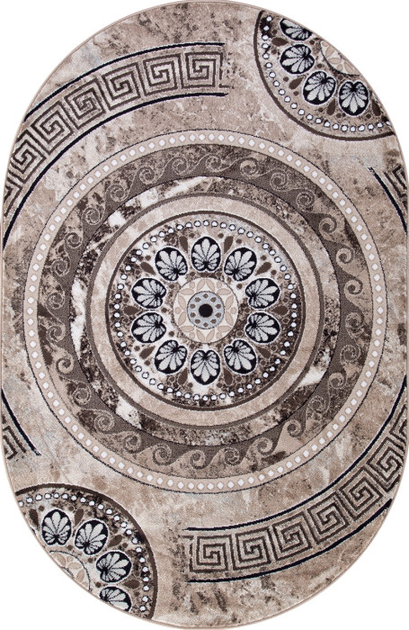 Ковер d300 - BROWN - Овал - коллекция VALENCIA DELUXE