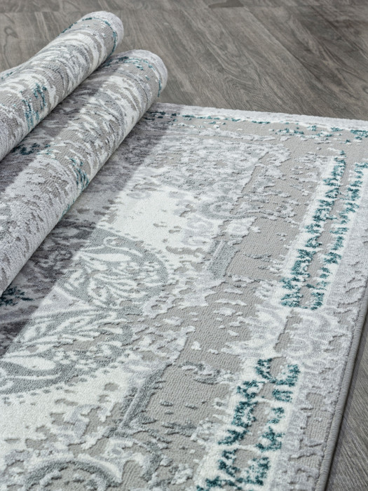 Ковер F290 - GRAY - Прямоугольник - коллекция PALERMO