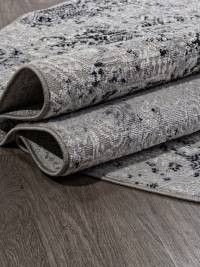 Ковер PALERMO ( ПАЛЕРМО ) F281 - DARK GRAY ( Овал )
