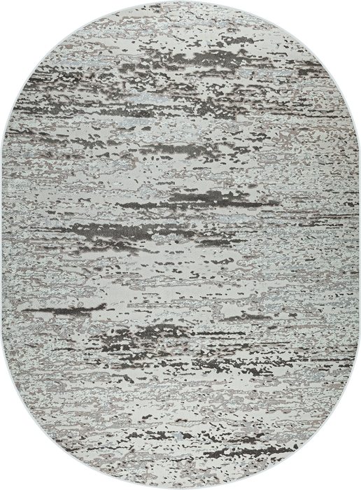 Ковер 37441C oval GREY / L.GREY