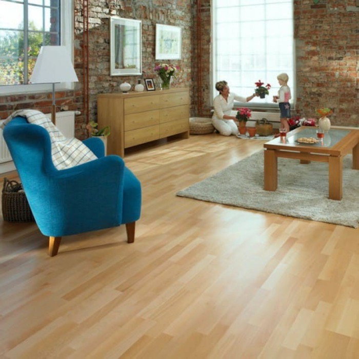 Паркетная доска Синтерос Europarquet Бук Классик трехполосная лак