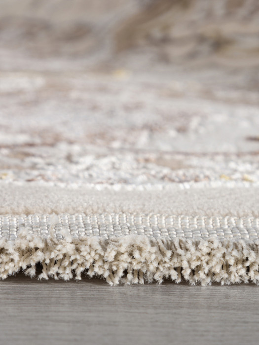 Ковер A050B - L.BEIGE / CREAM - Овал - коллекция ZARINA
