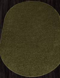 Ковер LANA ( ЛАНА ) T600 - GREEN ( Овал )