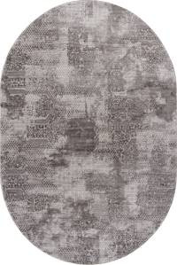Ковер LUCCI ( ЛЮССИ ) P1157 - L.GRAY / L.GRAY ( Овал )