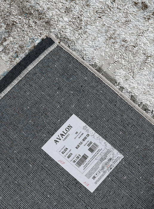 Ковер 40837A stan BLUE FLS / BEIGE COK