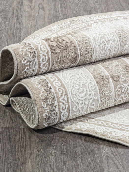 Ковер 04089A - BROWN / BROWN - Овал - коллекция ARMINA