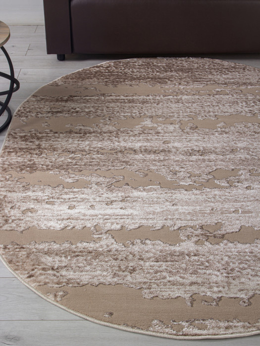 Ковер F173 - BEIGE - Овал - коллекция ALABAMA