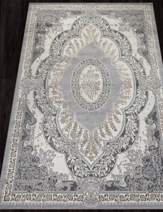 Ковер F290 - GRAY-GREEN - Прямоугольник - коллекция PALERMO