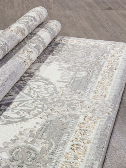 Ковер F290 - GRAY-GREEN - Прямоугольник - коллекция PALERMO