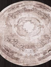Ковер ARMINA ( АРМИНА ) 03707A - BROWN / BROWN ( Круг )