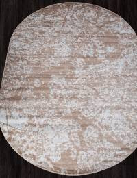 Ковер MIRANDA ( МИРАНДА ) D941 - DARK BEIGE ( Овал )