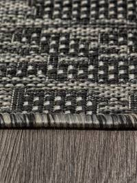 Ковер KAIR ( КАИР) S136 - BLACK-GRAY