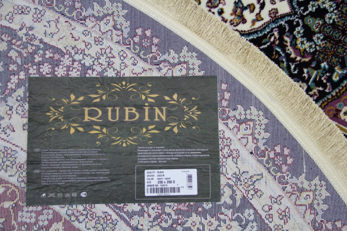 Ковер 20221B oval NAVY / NAVY