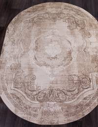 Ковер ARMINA ( АРМИНА ) 03707A - BROWN / BROWN ( Овал )