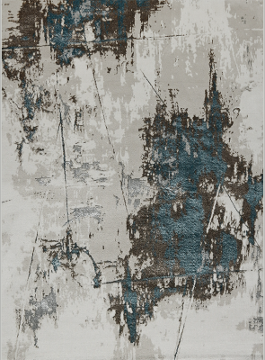 Ковер 40838A stan BLUE FLS / BEIGE COK