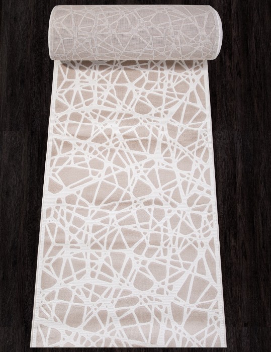 Ковер D967 - BEIGE - Дорожка - коллекция MIRANDA
