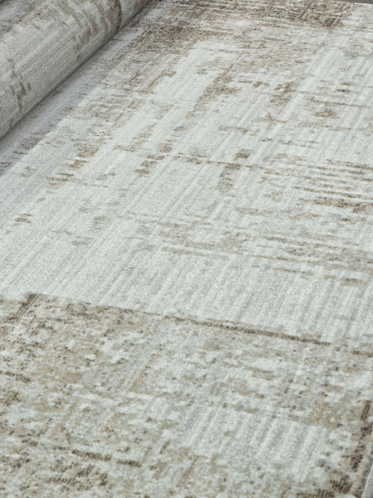 Ковер F237 - GRAY-BEIGE - Дорожка - коллекция GRAFF