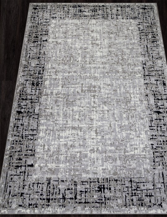 Ковер F292 - DARK GRAY - Прямоугольник - коллекция PALERMO