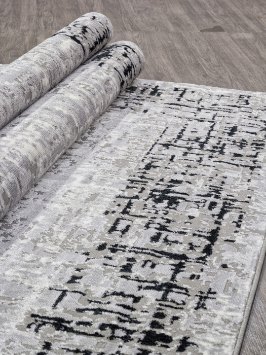 Ковер F292 - DARK GRAY - Прямоугольник - коллекция PALERMO