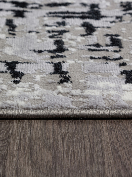 Ковер F292 - DARK GRAY - Прямоугольник - коллекция PALERMO