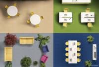 Ковровая плитка Innovflor Colorkey 02