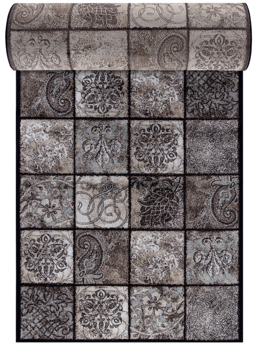 Ковер d328 - BROWN - Дорожка - коллекция VALENCIA DELUXE