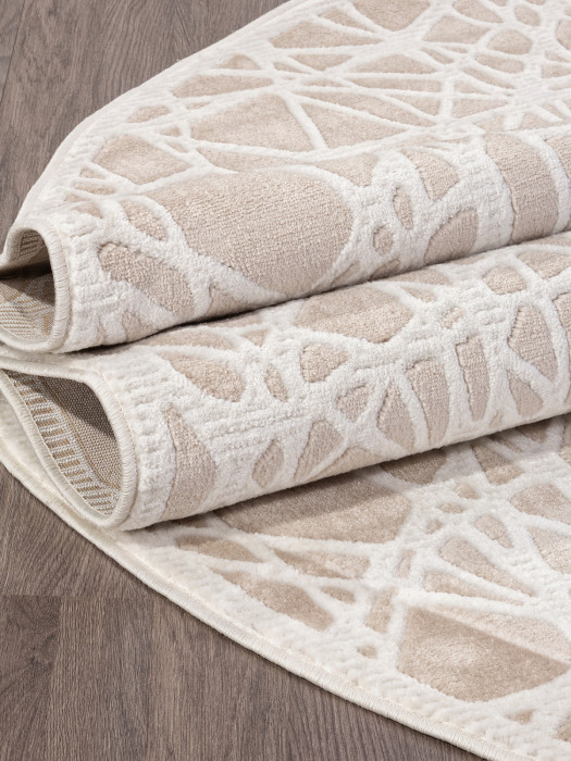 Ковер D967 - BEIGE - Овал - коллекция MIRANDA