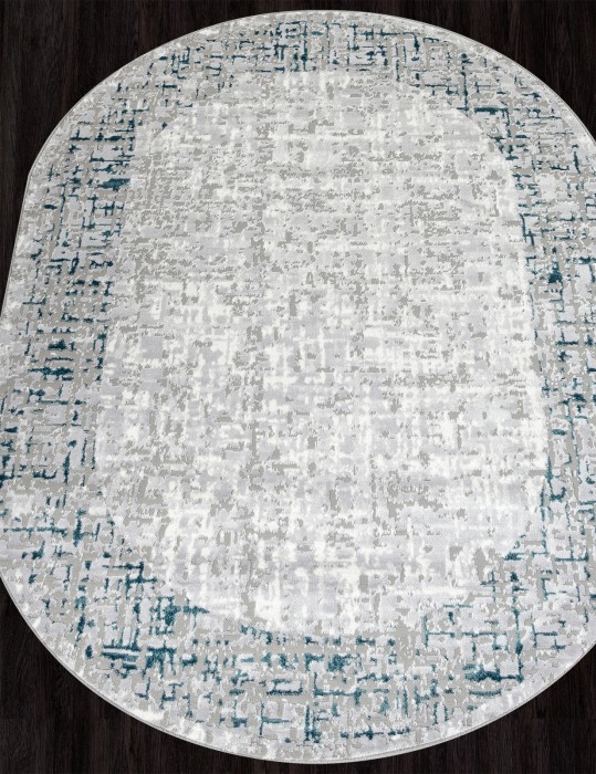 Ковер F292 - GRAY - Овал - коллекция PALERMO