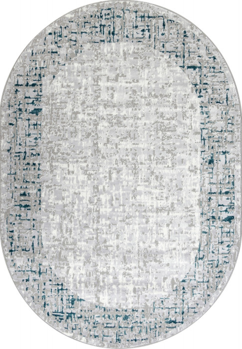 Ковер F292 - GRAY - Овал - коллекция PALERMO