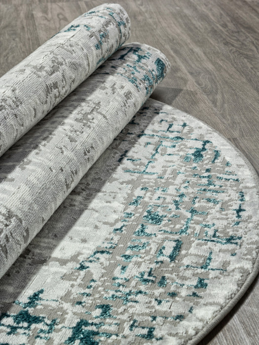 Ковер F292 - GRAY - Овал - коллекция PALERMO