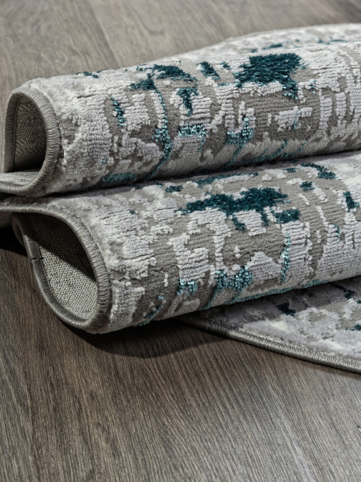 Ковер F292 - GRAY - Овал - коллекция PALERMO