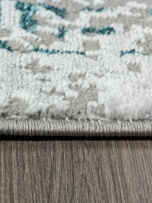 Ковер F292 - GRAY - Овал - коллекция PALERMO