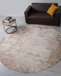 Ковер ARMINA ( АРМИНА ) 03708A - BROWN / BROWN ( Круг )