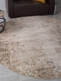Ковер ARMINA ( АРМИНА ) 03708A - BROWN / BROWN ( Круг )