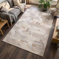 Ковер Fest F422AB_BEIGE / BLUE